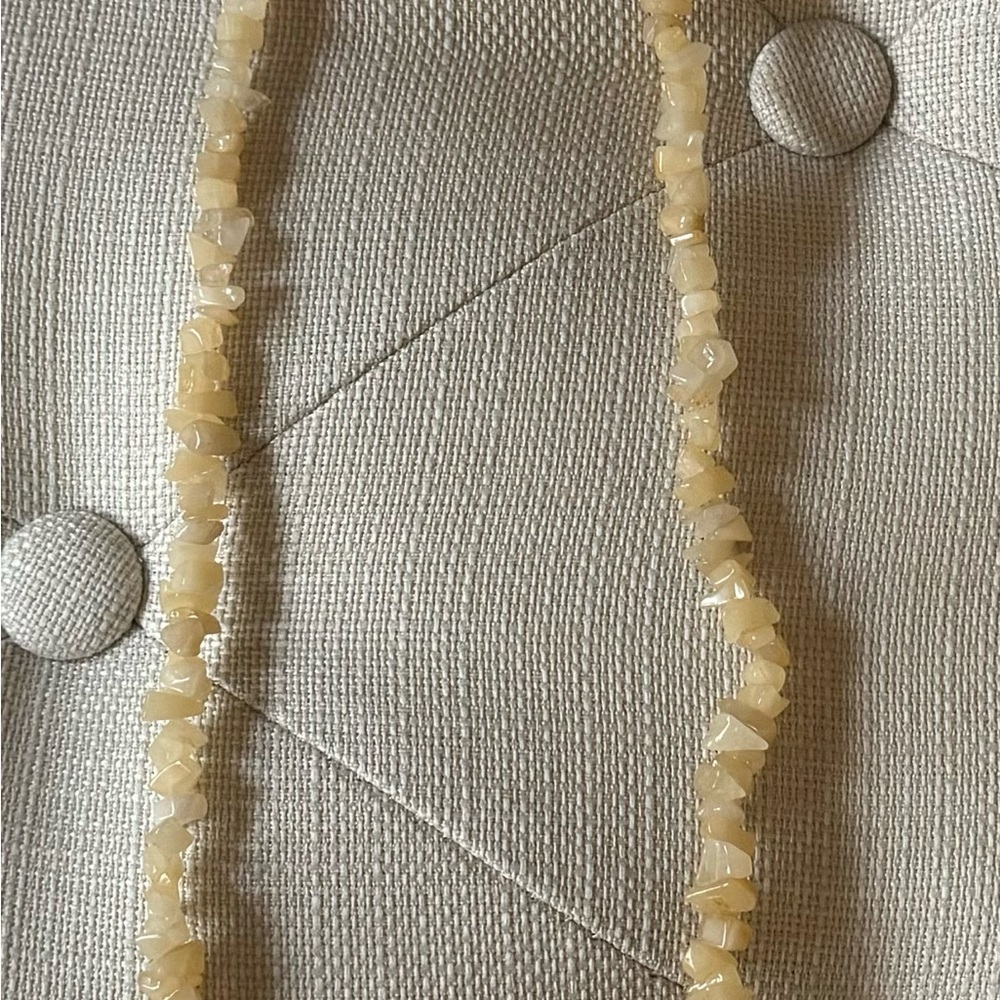 Genuine Lemon Quartz Necklace